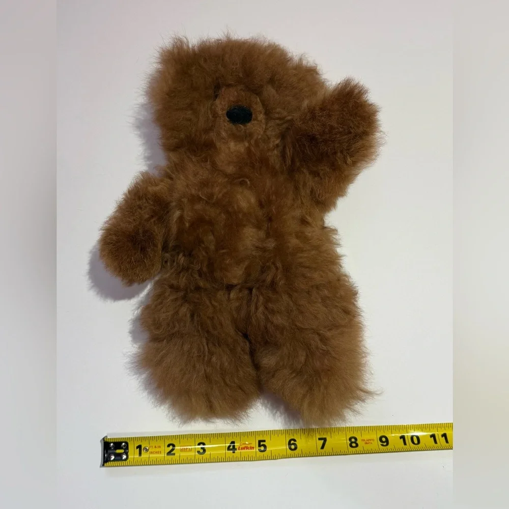 Real Alpaca Fur Teddy Bear - Picture 4 of 4